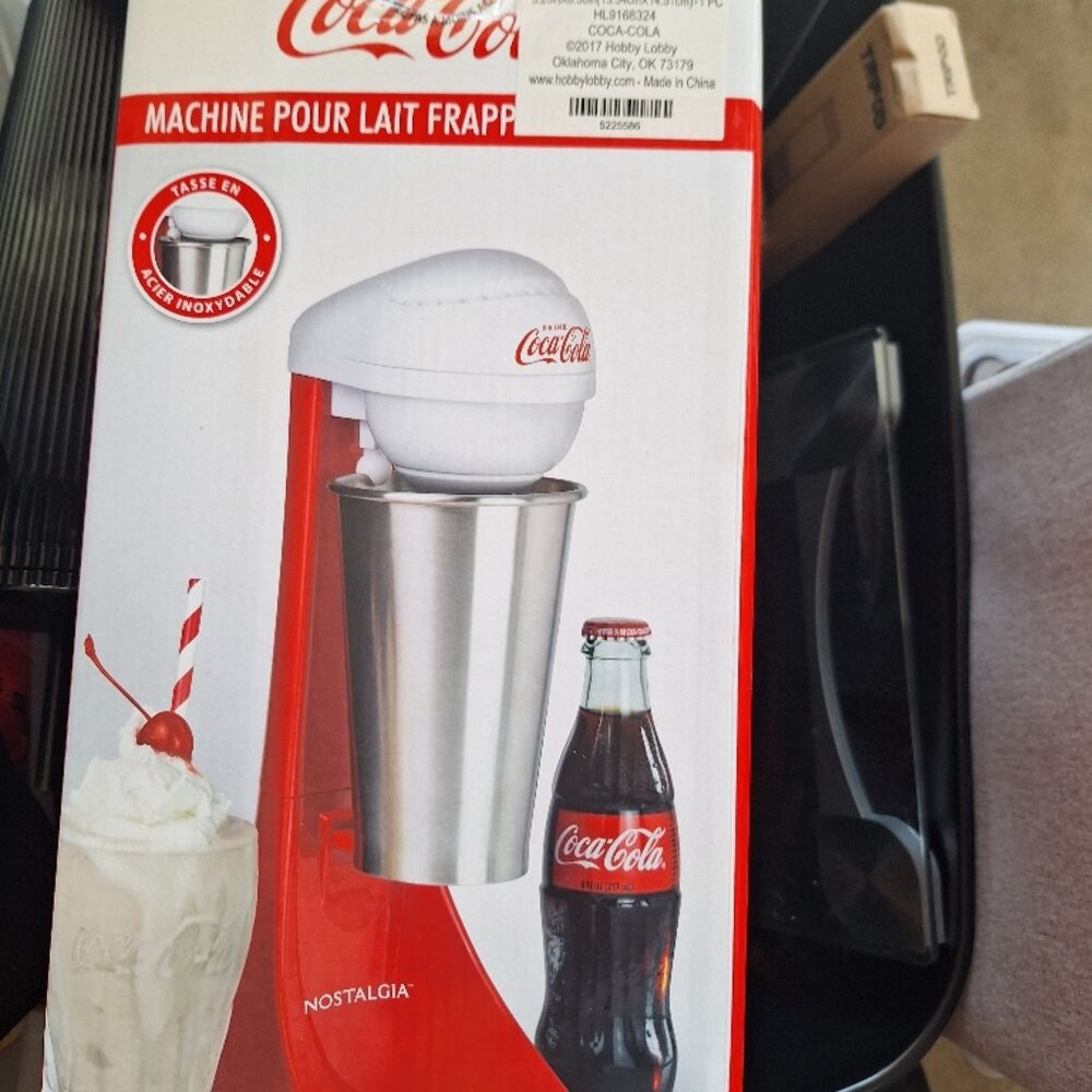 Coca cola milkshake machine